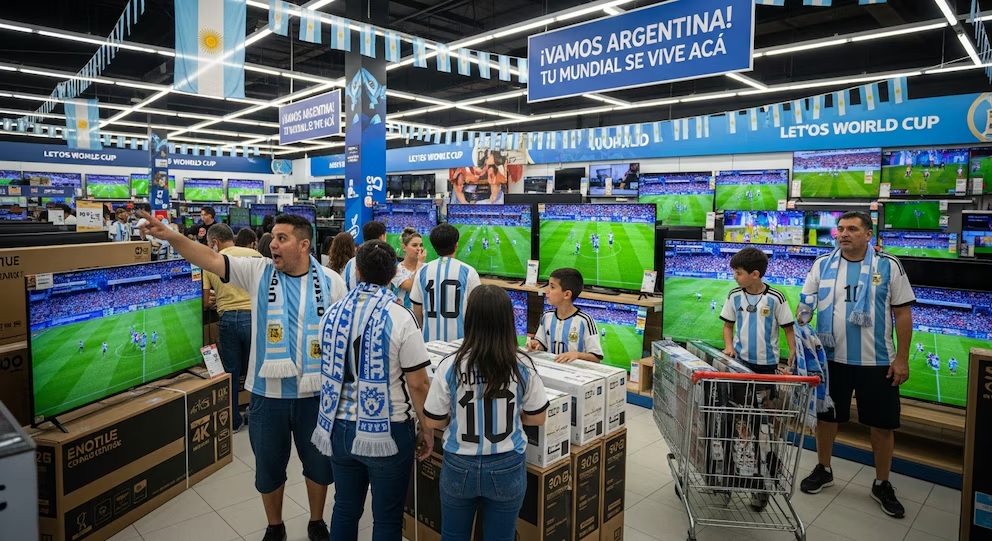 La fiebre del Mundial dispara la venta de televisores: cuáles son los modelos más vendidos, cuánto cuestan y cómo financiarlos