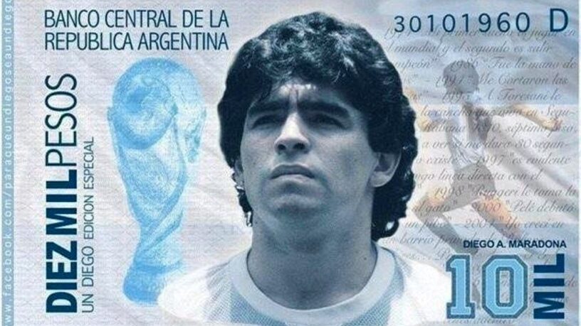 Billete de Maradona: revelan reuniones para ponerlo en circulación y un negocio millonario
