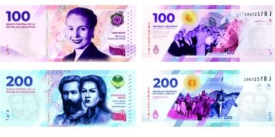 Así son los nuevos billetes que presentó Alberto Fernández